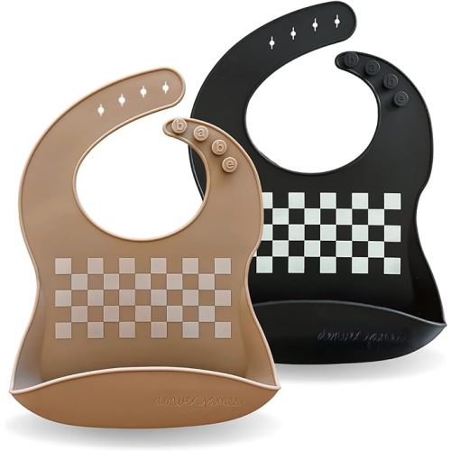 Silicone Feeding Bibs | Dishwasher Safe. Waterproof. Adjustable.