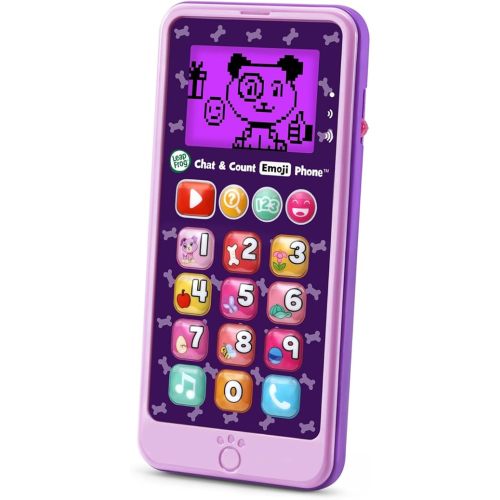 LeapFrog Chat and Count Emoji Phone, Purple
