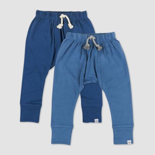 Honest Baby 2pk Ombre Pants - Blue, Size: 0-3M