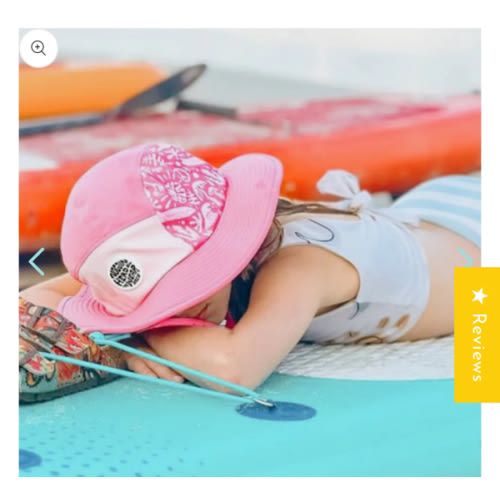 Beach Buddy Bucket Hat - Pink – Noggin Headwear