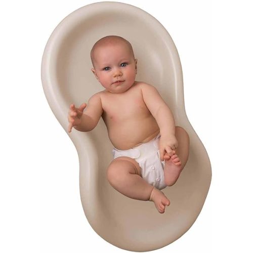Keekaroo Peanut Changer Baby Vanilla– The Original Made in USA Easy-to-Clean Changing pad and The only Shell Over Foam, Fully impermeable to Fluid