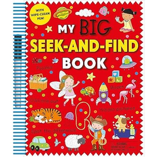 My Big Seek-and-Find Book: with wipe-clean pen!