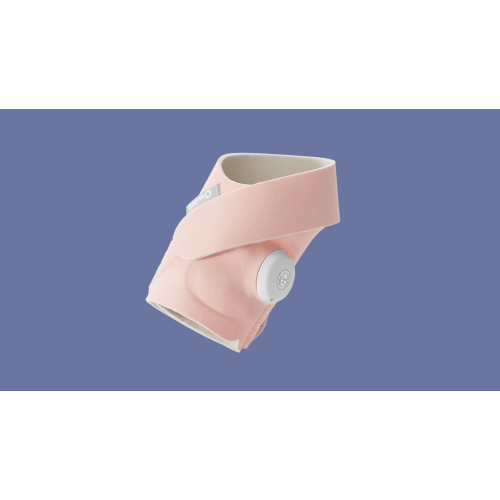 Dusty Rose Fabric Sock