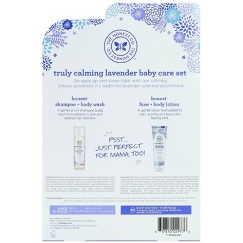 The Honest Company Truly Calming Shampoo & Lotion Bundle - Lavender