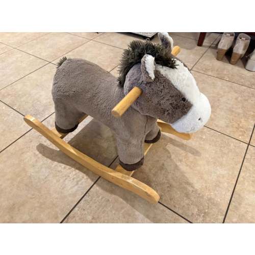 Plush Rocking Horse - Pottery Barn Kids - Stuffed Animals & Plush Toys - Murrieta, California | Facebook Marketplace