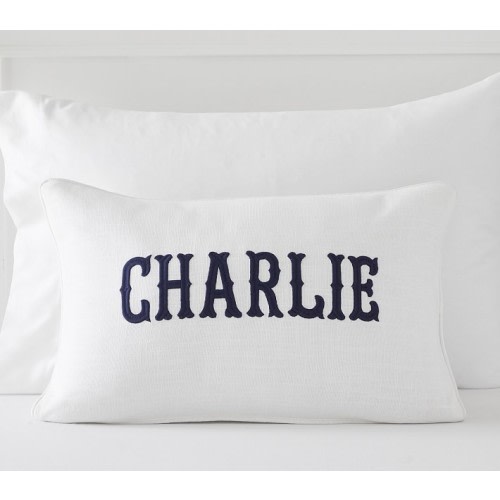 Monogram Name Pillow Cover