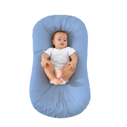 Child Lounger Pillow,Soft and breathable nest recliner, suitable for co-sleeping, unisex recliner