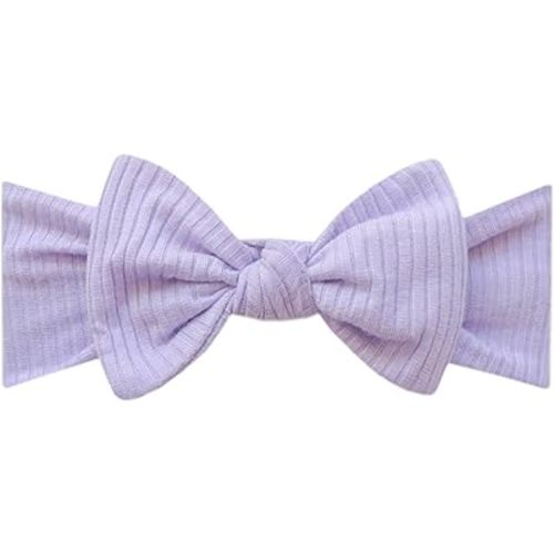 Copper Pearl Baby Bows: Stylish Headbands for Baby Girls, Premium Soft and Stretchy Baby Headbands, Perfect for Newborns, Trendy Designs - Periwinkle