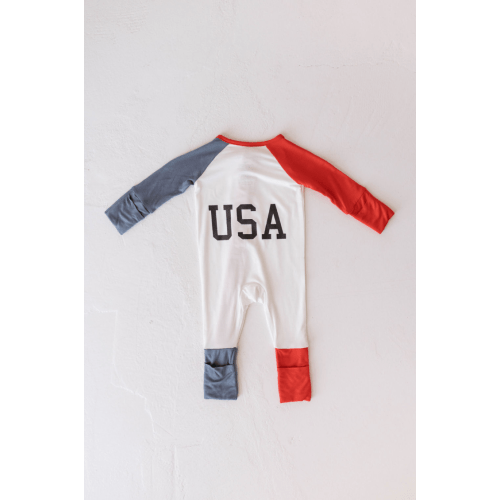 Bamboo Zip Pajamas | USA, Land That I Love | ff club