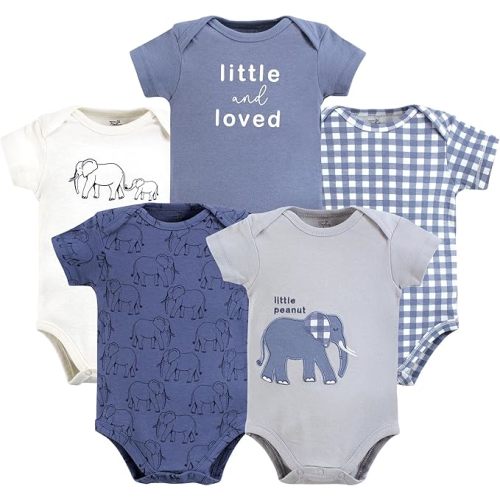 Touched by Nature Unisex Baby Organic Cotton Bodysuits