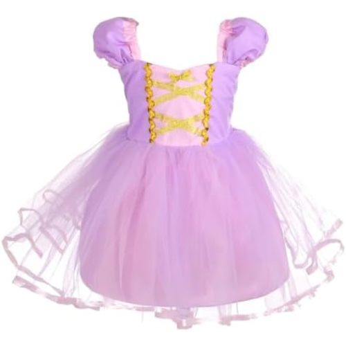 Dressy Daisy Princess Costumes Birthday Fancy Halloween Xmas Party Dresses Up for Baby Little Toddler Girls