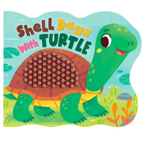 Little Hippo Books Shell Days with Turtle I Children's Books Ages 1-3 | Touch and Feel Books for Toddlers 1-3 & Baby Books | Best Kid's Books and ... Children's Books and Sensory Books