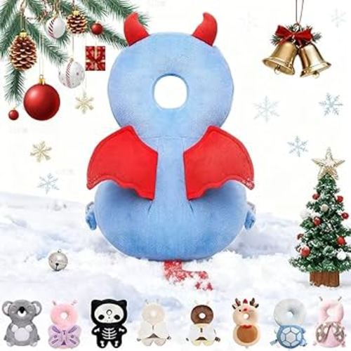 Baby Head Protector Backpack for Falling Crawling and Walking Toddler Essentials Infant Toys Helmets Baby Lover Gifts for 0.5-3 Years 6-12 Months