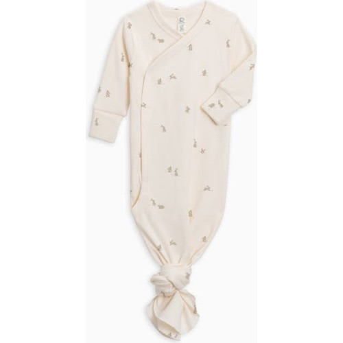 Organic Indy Wrap Gown, Newborn