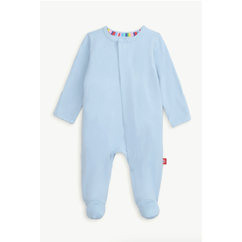 baby blue modal magnetic parent favorite footie – Magnetic Me