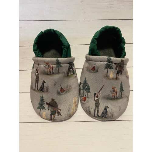 Hunting dog moccasins