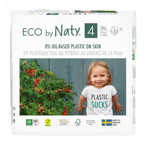 Eco by Naty Diapers Size 3