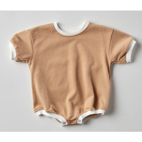 Sullivan Romper in Camel