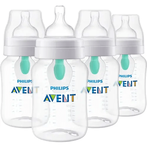 Philips Avent Avent Anti-colic Bottle With AirFree Vent 9oz Clear  (SCY703/03)