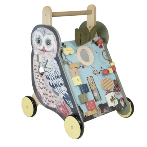 Baby Walker Wooden Push Cart Toy | Wildwoods Owl