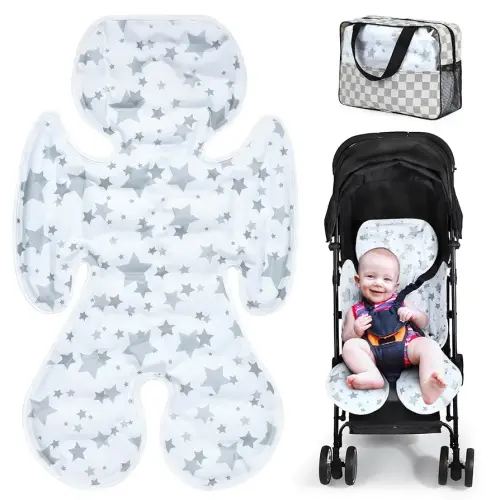 Orzbow Universal Stroller Cooling Pad, Double Sided Car Seat Cooler Liner, Gel Baby Cooling Pad Cushion for Strollers, Car Seats, High Chair, Swing, Cribs, Keep Baby Cool in Summer