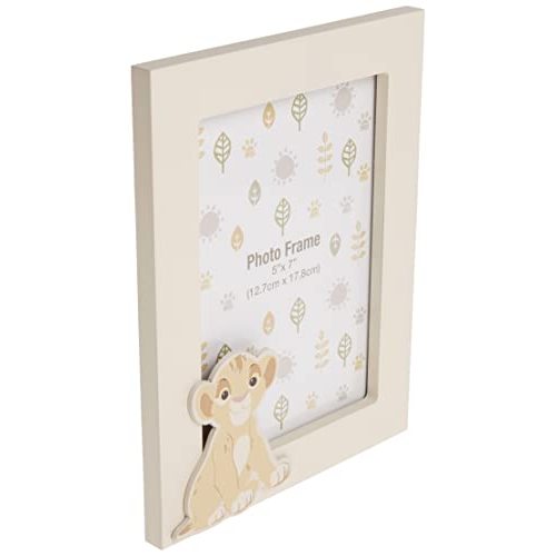 Disney Lion King Picture Frame with Character , 5x7 Inch (Pack of 1)