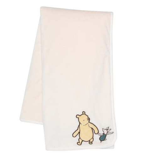 Disney Baby Storytime Pooh Ultra Soft Fleece Baby Blanket - Cream – Lambs & Ivy
