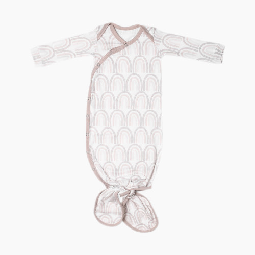 Copper Pearl Printed Knotted Gown - Bliss, 0-4 M
