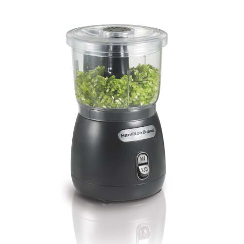 Hamilton Beach Stack & Press 2 Speed Food Chopper, 3 Cup Bowl Capacity, 72890F