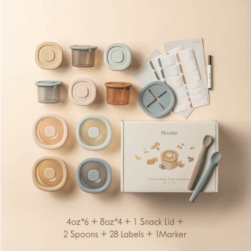 Silicone Baby Food Containers