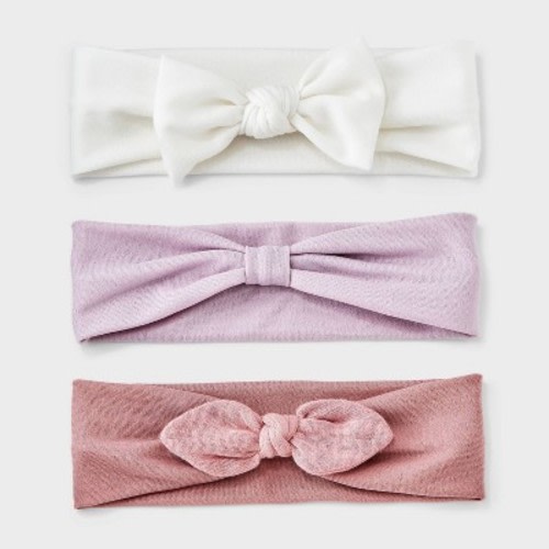 Baby Girls' 3pk Headwrap - Cloud Island™, Color: Assorted Purples
