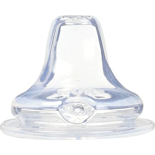 8 Nuk Clear Silicone Replacement Spouts