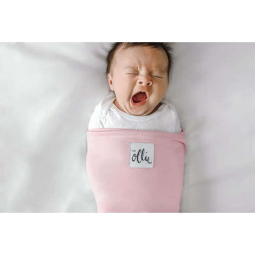 The Ollie® Swaddle | Maunie (Pink)