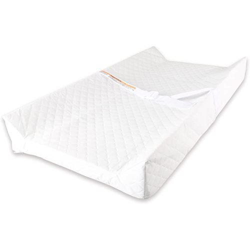BBjixiang Baby Diaper Changing Table Pad with Waterproof Cover, Contour Changing Pad for Dresser Top