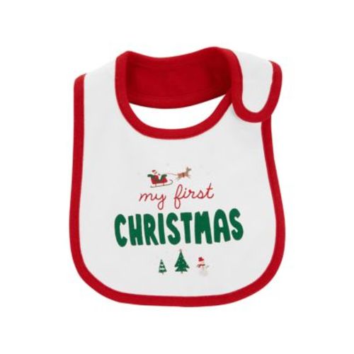 My First Christmas Teething Bib