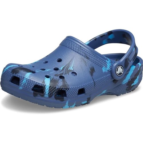Crocs Kids' Classic Marbled Tie-Dye Clog
