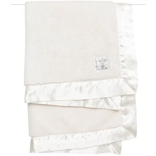 Little Giraffe Posh Mink Baby Blanket 29" x 35", Cream