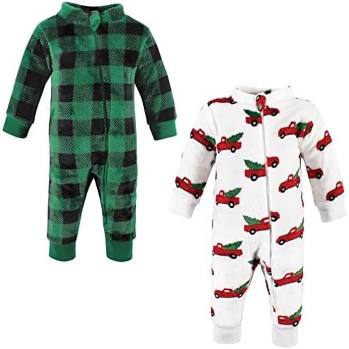 Hudson Baby baby-girls Plush Jumpsuits