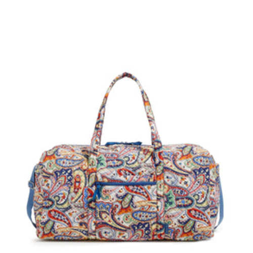 XL Travel Duffel Bag - Cotton | Vera Bradley – Vera Bradley Outlet Store