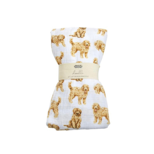 Doodle Swaddle Blanket