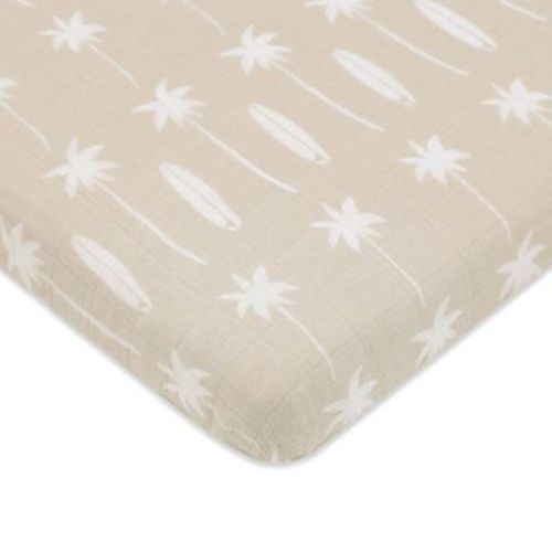 Babyletto Beach Bum Muslin All-stages Midi Crib Sheet