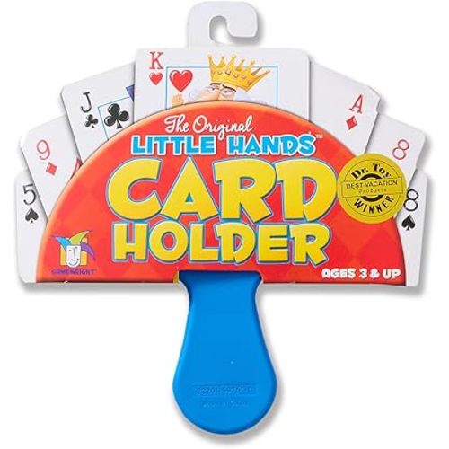 Gamewright - The Original Little Hands Playing Card Holder - Card Game Accessory for Kids - Ages 3 and Up - Perfect for Family Game Night! , 5"