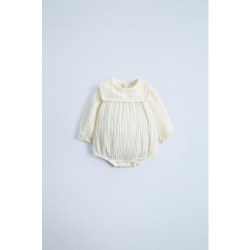 SWISS DOT BODYSUIT - Ecru | ZARA United States