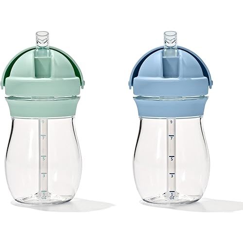 OXO Tot Transitions Straw Cup 9 oz. - Opal and Dusk - 2 Pack