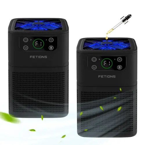 Compact Home Air Purifier with Aromatherapy, 3-in-1 Filtration - TikTok Shop