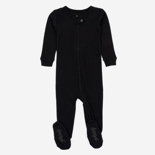 Leveret Toddler Footed Cotton Solid Neutral Color Pajamas