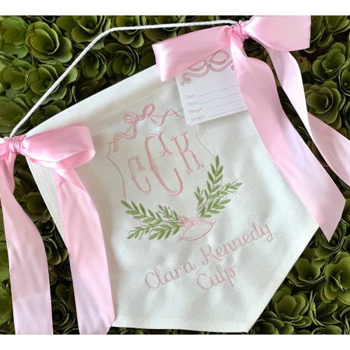 Baby Announcement Banner