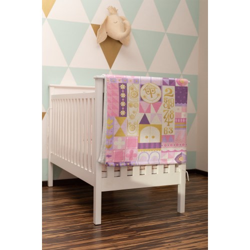 Pink Its a Small World, Disney Baby Blanket, Disney Baby Shower Gift, Gift for Her, Baby Girl Gift, Baby Blanket, Gifts for Her, Baby Minky