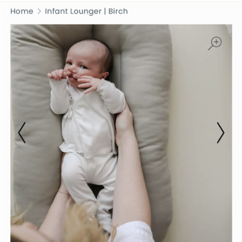 Infant Lounger | Birch