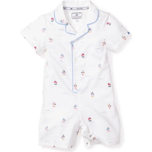 Infant Summer Romper, Bateau - Petite Plume | Maisonette